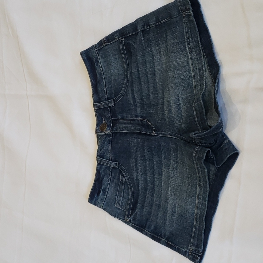 So Heritage Dark Wash Shorts